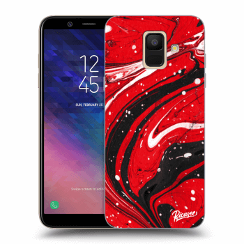 Maskica za Samsung Galaxy A6 A600F - Red black