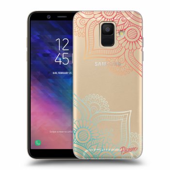 Maskica za Samsung Galaxy A6 A600F - Flowers pattern