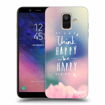 Maskica za Samsung Galaxy A6 A600F - Think happy be happy