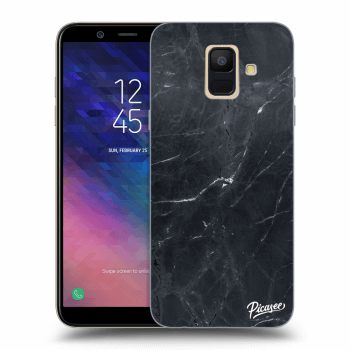 Maskica za Samsung Galaxy A6 A600F - Black marble