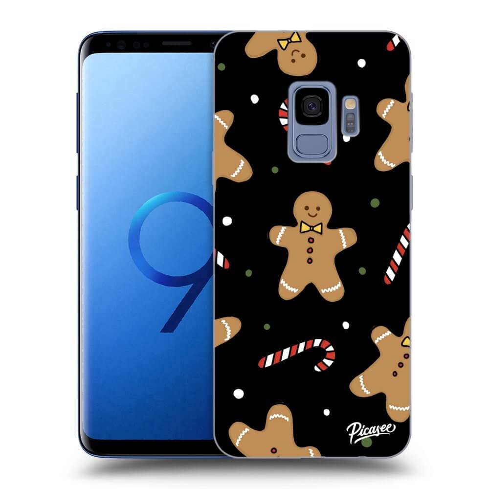 Picasee crna silikonska maskica za Samsung Galaxy S9 G960F - Gingerbread