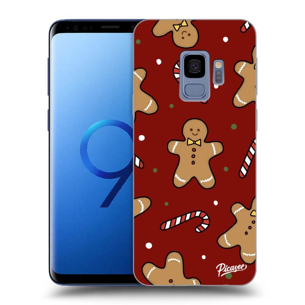 Picasee crna silikonska maskica za Samsung Galaxy S9 G960F - Gingerbread 2