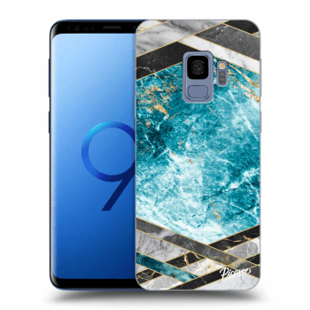 Maskica za Samsung Galaxy S9 G960F - Blue geometry