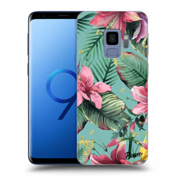 Picasee crna silikonska maskica za Samsung Galaxy S9 G960F - Hawaii