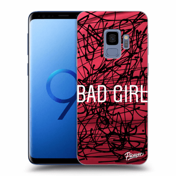 Picasee crna silikonska maskica za Samsung Galaxy S9 G960F - Bad girl