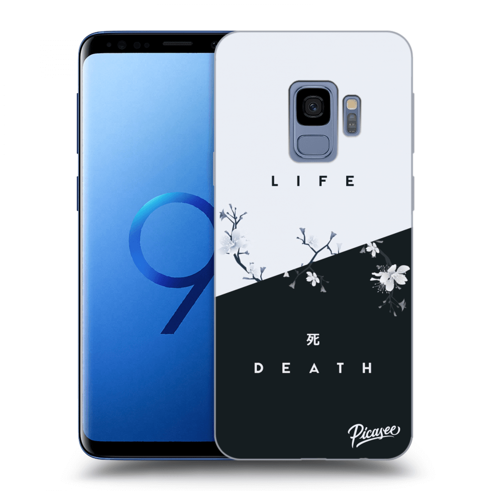 Picasee crna silikonska maskica za Samsung Galaxy S9 G960F - Life - Death