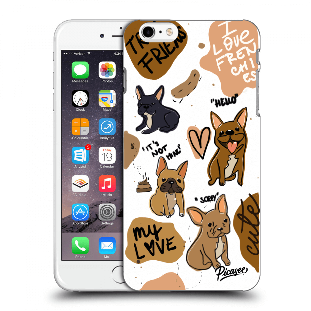 Picasee ULTIMATE CASE za Apple iPhone 6 Plus/6S Plus - Frenchies