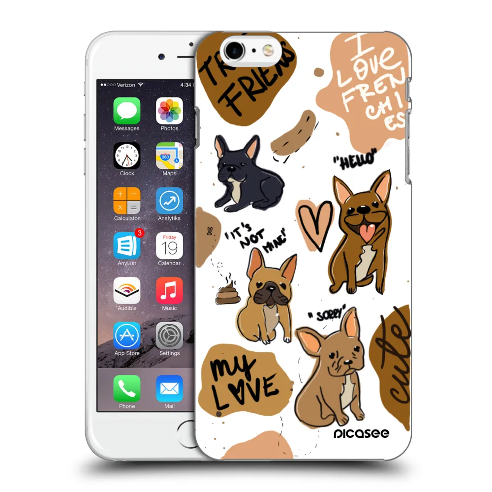 Picasee ULTIMATE CASE za Apple iPhone 6 Plus/6S Plus - Frenchies
