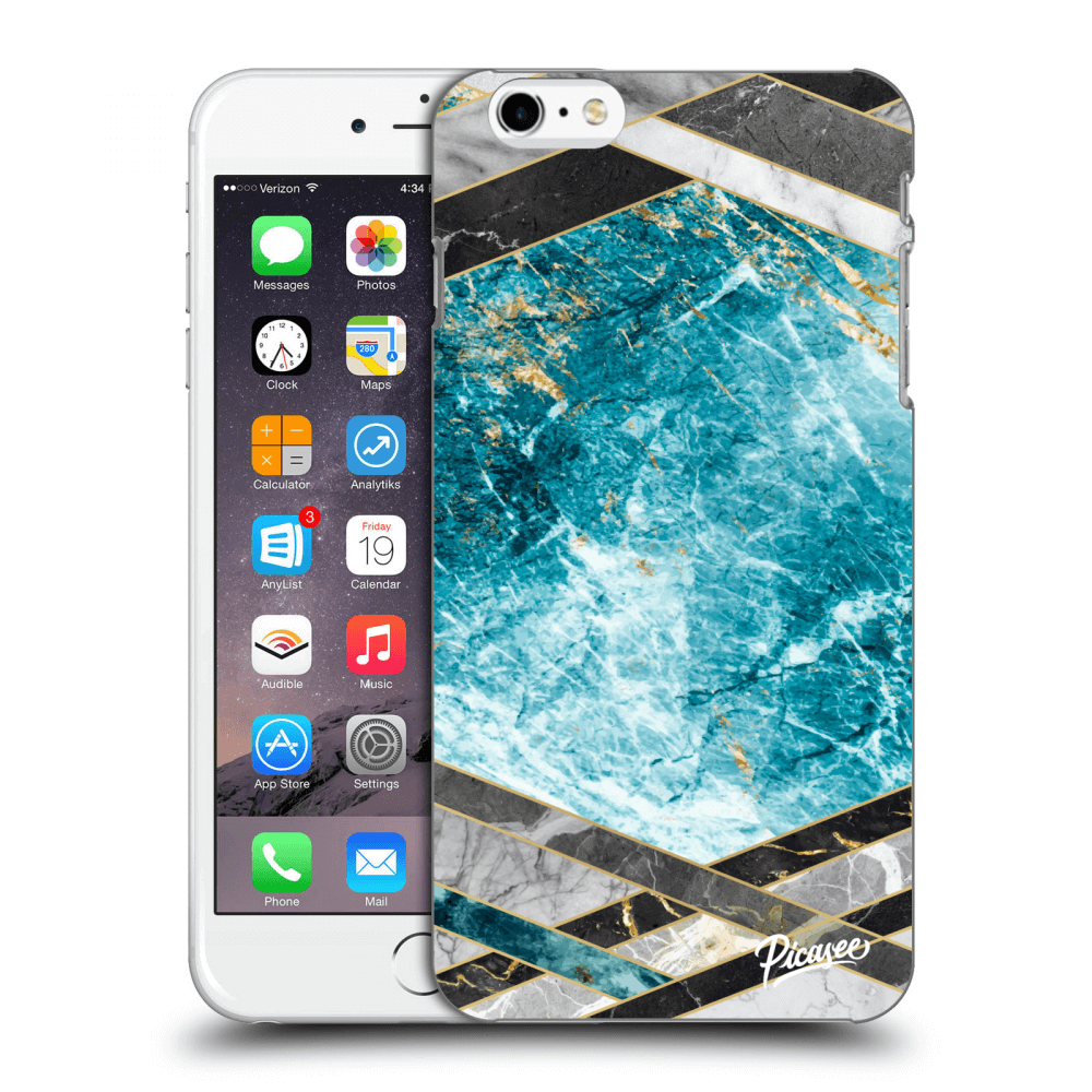 Picasee ULTIMATE CASE za Apple iPhone 6 Plus/6S Plus - Blue geometry