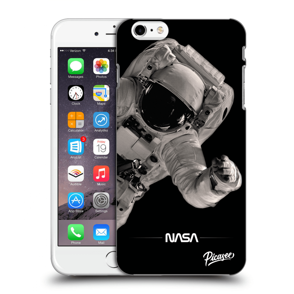Silikonska Prozirna Maskica Za Apple IPhone 6 Plus/6S Plus - Astronaut Big