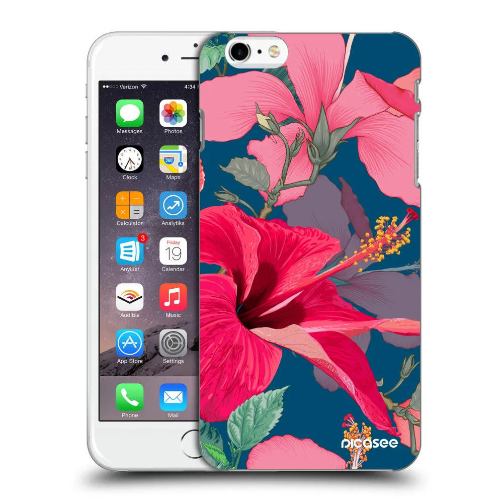Picasee ULTIMATE CASE za Apple iPhone 6 Plus/6S Plus - Hibiscus