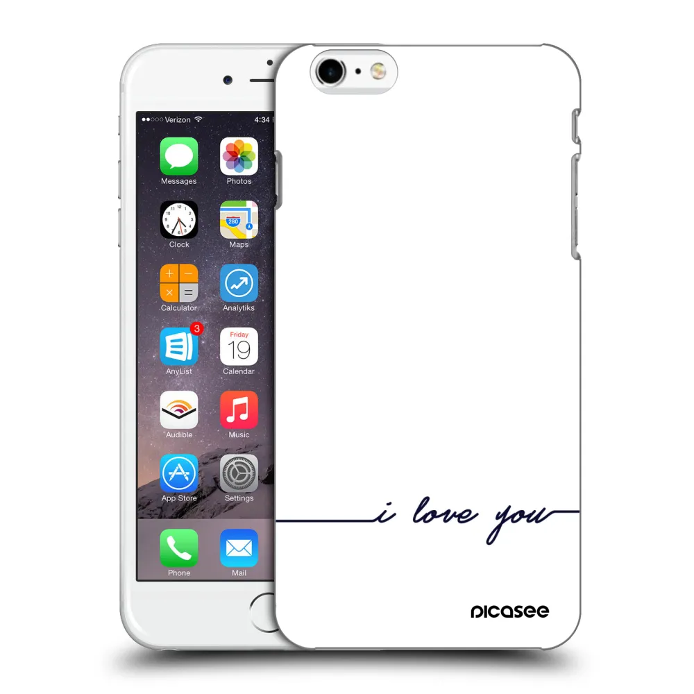 Picasee ULTIMATE CASE za Apple iPhone 6 Plus/6S Plus - I love you