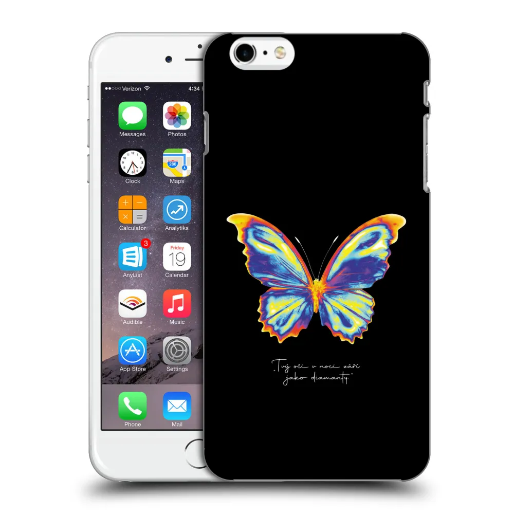 Picasee ULTIMATE CASE za Apple iPhone 6 Plus/6S Plus - Diamanty Black