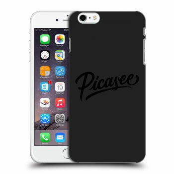 Picasee crna silikonska maskica za Apple iPhone 6 Plus/6S Plus - Picasee - old logo - black