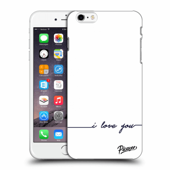 Picasee ULTIMATE CASE za Apple iPhone 6 Plus/6S Plus - I love you