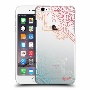 Picasee silikonska prozirna maskica za Apple iPhone 6 Plus/6S Plus - Flowers pattern