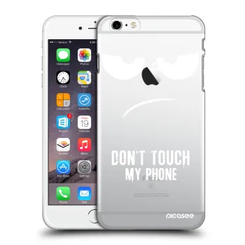 Picasee silikonska prozirna maskica za Apple iPhone 6 Plus/6S Plus - Don't Touch My Phone