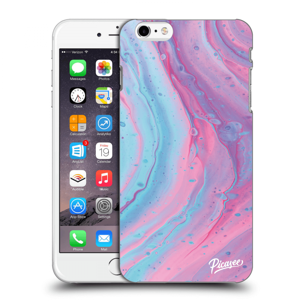 Picasee ULTIMATE CASE za Apple iPhone 6 Plus/6S Plus - Pink liquid