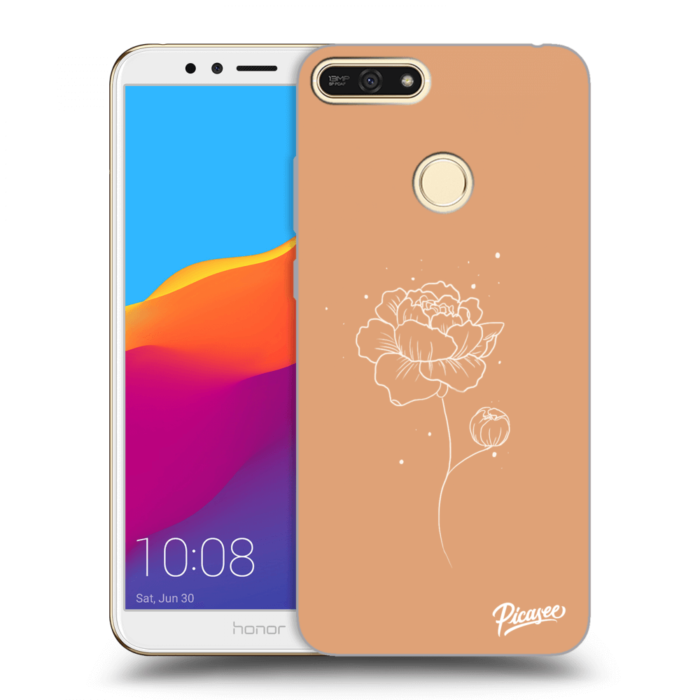 Picasee ULTIMATE CASE za Honor 7A - Peonies