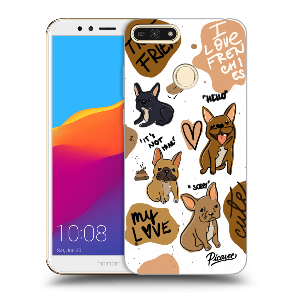 Picasee ULTIMATE CASE za Honor 7A - Frenchies