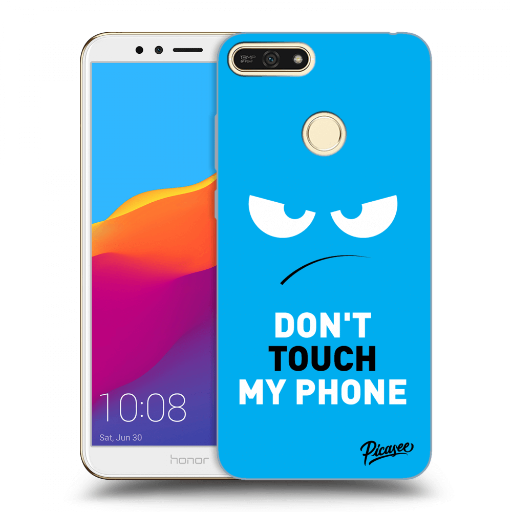 Picasee ULTIMATE CASE za Honor 7A - Angry Eyes - Blue