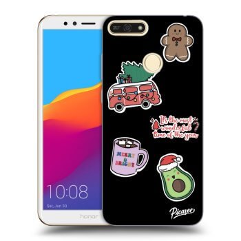 Maskica za Honor 7A - Christmas Stickers