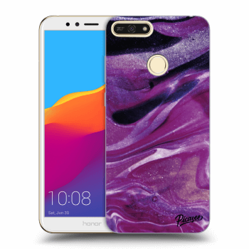 Maskica za Honor 7A - Purple glitter