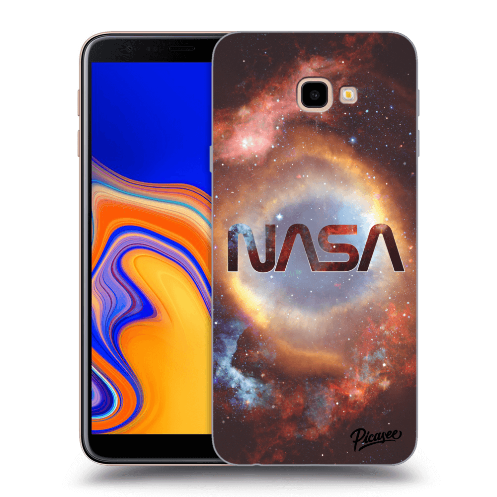 Picasee silikonska prozirna maskica za Samsung Galaxy J4+ J415F - Nebula
