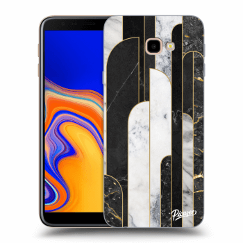 Maskica za Samsung Galaxy J4+ J415F - Black & White tile