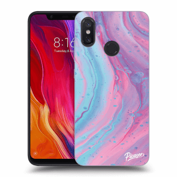 Maskica za Xiaomi Mi 8 - Pink liquid