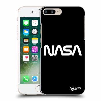 Picasee crna silikonska maskica za Apple iPhone 7 Plus - NASA Basic