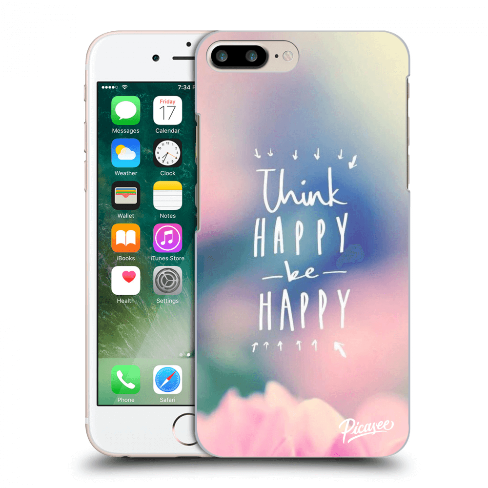 Picasee ULTIMATE CASE za Apple iPhone 7 Plus - Think happy be happy