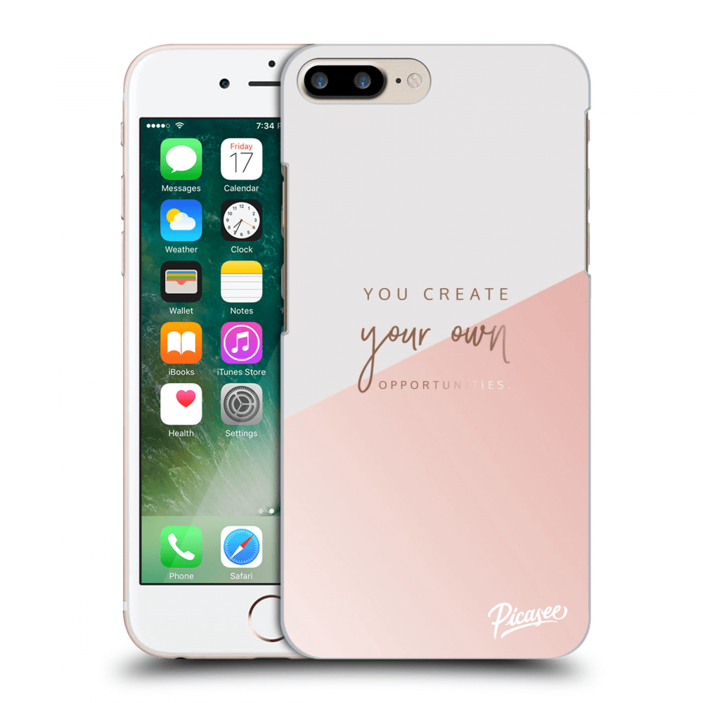 Picasee silikonska prozirna maskica za Apple iPhone 7 Plus - You create your own opportunities