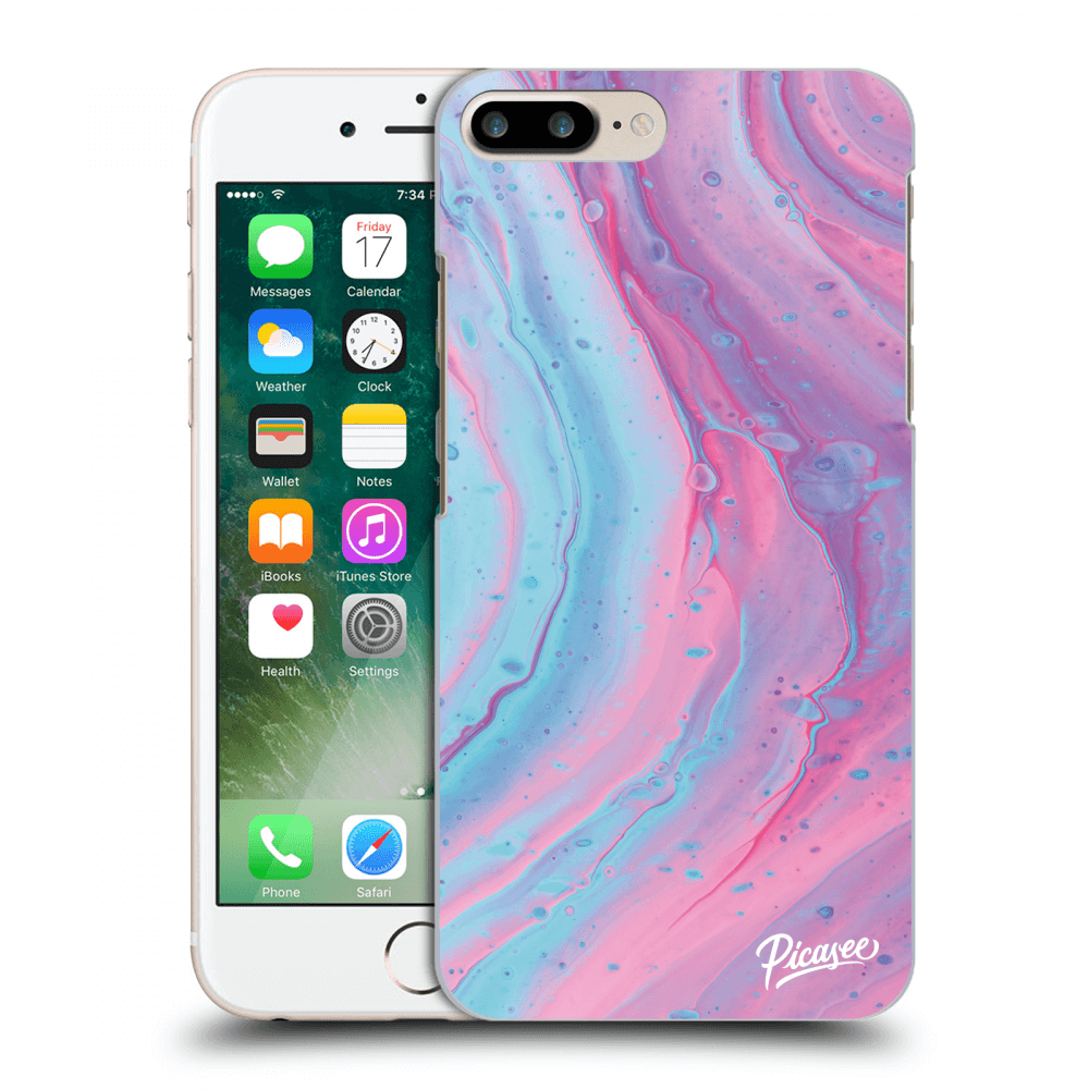 Picasee ULTIMATE CASE za Apple iPhone 7 Plus - Pink liquid