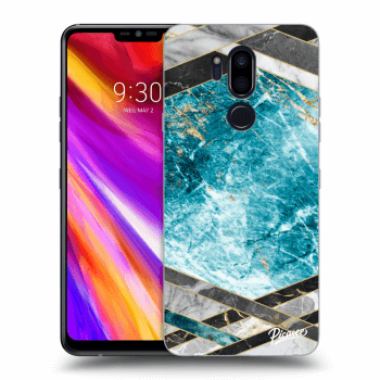 Maskica za LG G7 ThinQ - Blue geometry