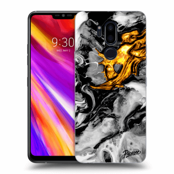 Maskica za LG G7 ThinQ - Black Gold 2