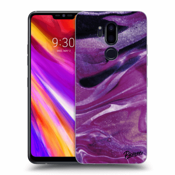 Maskica za LG G7 ThinQ - Purple glitter