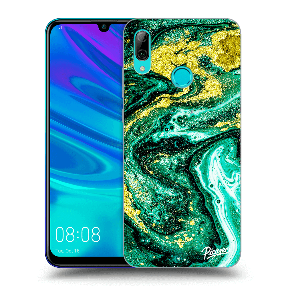 Picasee ULTIMATE CASE za Huawei P Smart 2019 - Green Gold