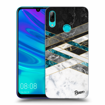 Maskica za Huawei P Smart 2019 - Black & White geometry