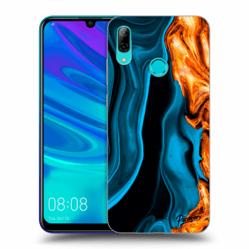 Picasee ULTIMATE CASE za Huawei P Smart 2019 - Gold blue