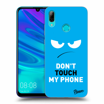 Maskica za Huawei P Smart 2019 - Angry Eyes - Blue