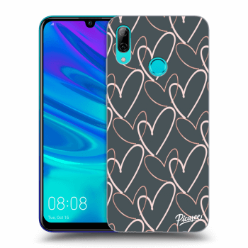 Picasee crna silikonska maskica za Huawei P Smart 2019 - Lots of love