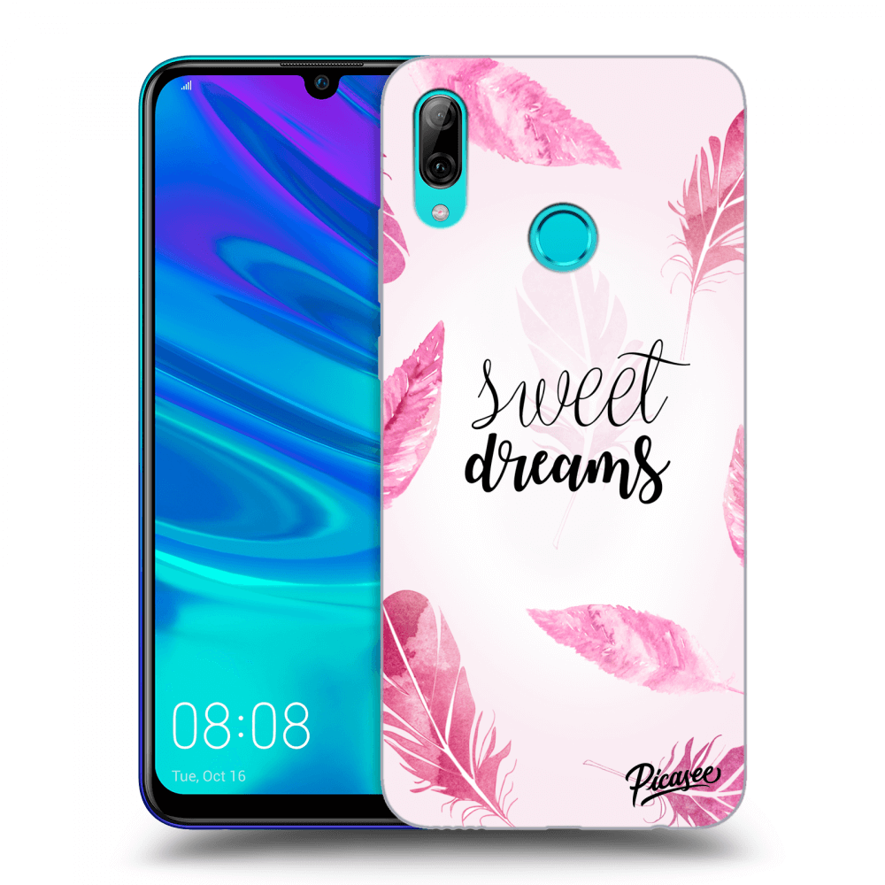 Picasee crna silikonska maskica za Huawei P Smart 2019 - Sweet dreams