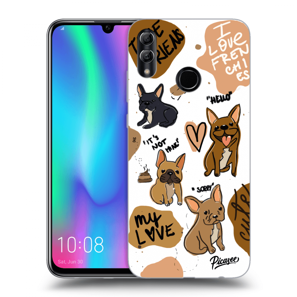 Picasee ULTIMATE CASE za Honor 10 Lite - Frenchies
