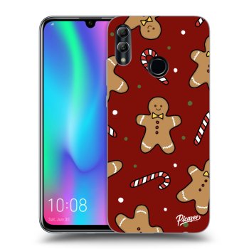 Picasee silikonska prozirna maskica za Honor 10 Lite - Gingerbread 2