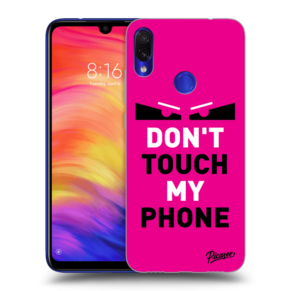 Picasee ULTIMATE CASE za Xiaomi Redmi Note 7 - Shadow Eye - Pink