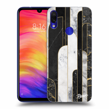 Maskica za Xiaomi Redmi Note 7 - Black & White tile
