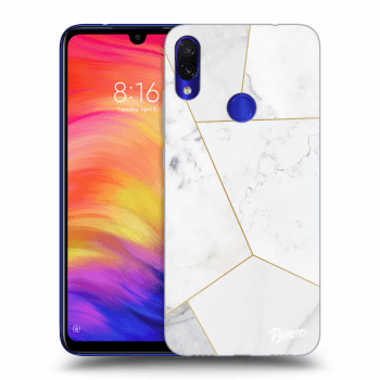 Maskica za Xiaomi Redmi Note 7 - White tile