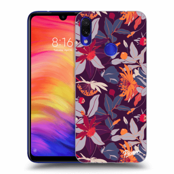 Picasee ULTIMATE CASE za Xiaomi Redmi Note 7 - Purple Leaf