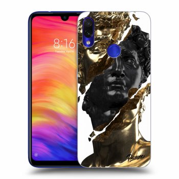 Maskica za Xiaomi Redmi Note 7 - Gold - Black